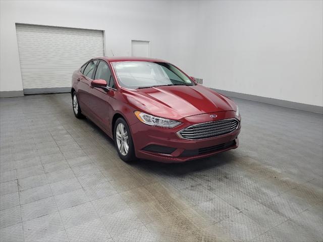 used 2018 Ford Fusion car, priced at $14,695