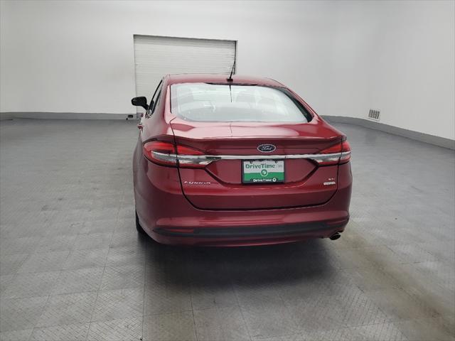 used 2018 Ford Fusion car, priced at $14,695