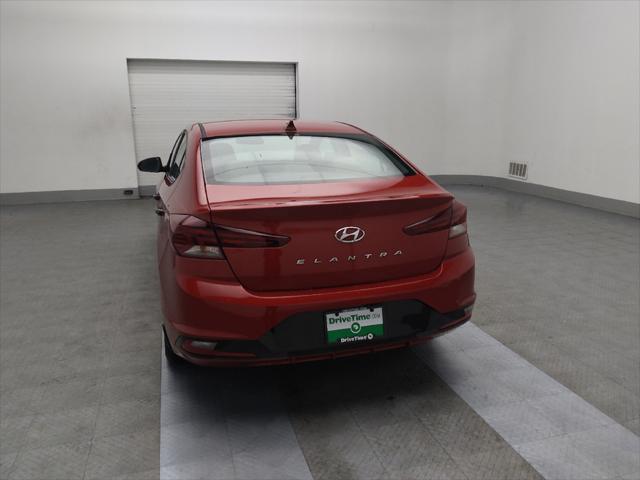 used 2019 Hyundai Elantra car, priced at $17,895