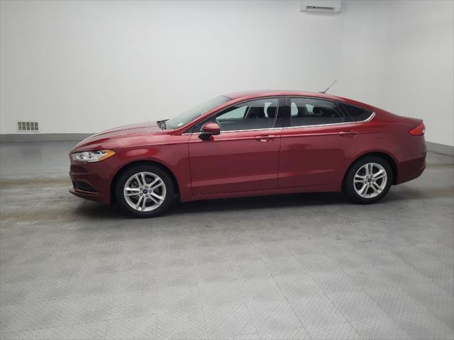 used 2018 Ford Fusion car, priced at $13,295