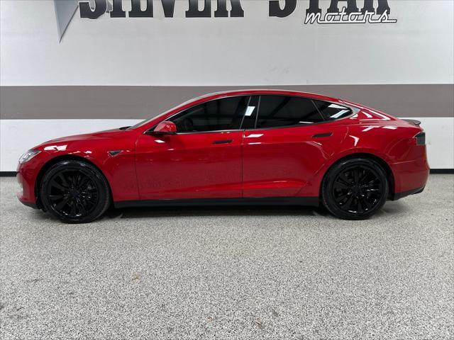 used 2014 Tesla Model S car, priced at $22,995