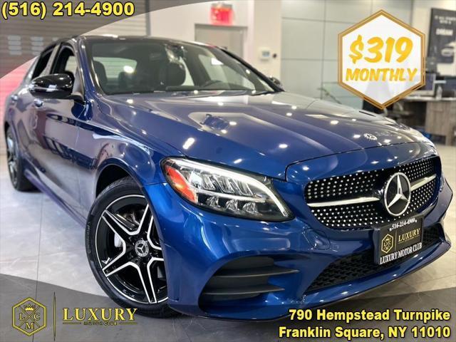 used 2021 Mercedes-Benz C-Class car, priced at $26,350