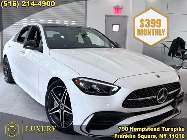 used 2023 Mercedes-Benz C-Class car, priced at $33,350