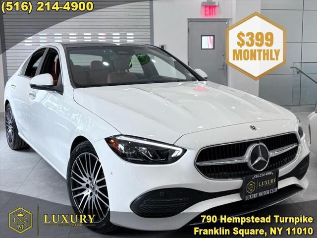 used 2023 Mercedes-Benz C-Class car, priced at $33,750