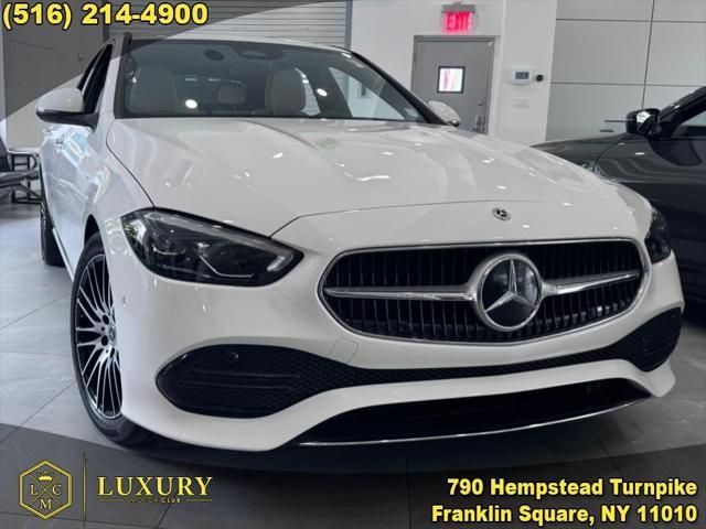 used 2024 Mercedes-Benz C-Class car, priced at $36,850