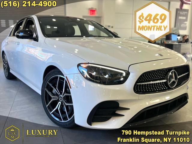 used 2021 Mercedes-Benz E-Class car, priced at $35,750