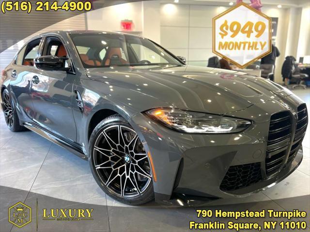 used 2023 BMW M3 car, priced at $77,450