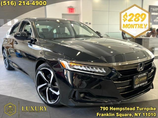 used 2021 Honda Accord car, priced at $22,850