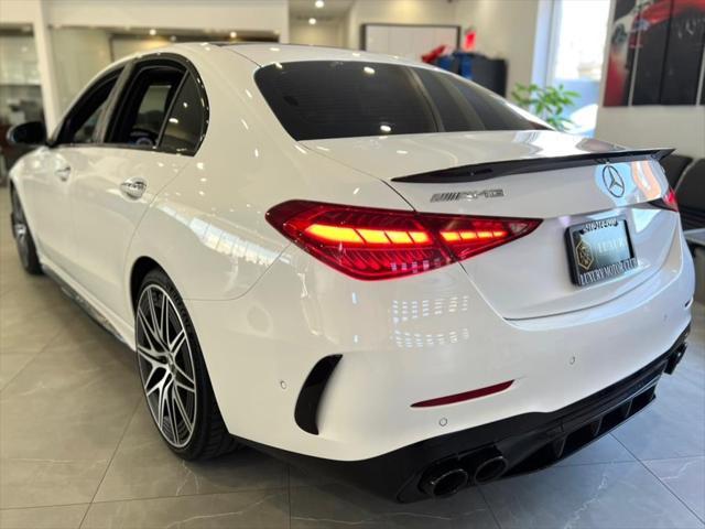 used 2023 Mercedes-Benz AMG C 43 car, priced at $43,750