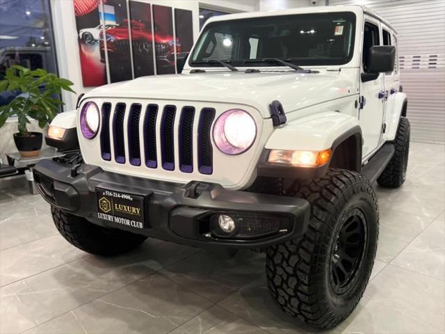 used 2022 Jeep Wrangler Unlimited car, priced at $33,850