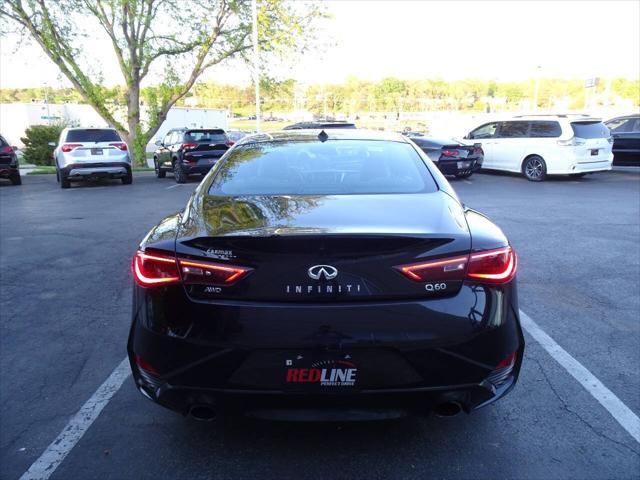 used 2017 INFINITI Q60 car, priced at $19,995