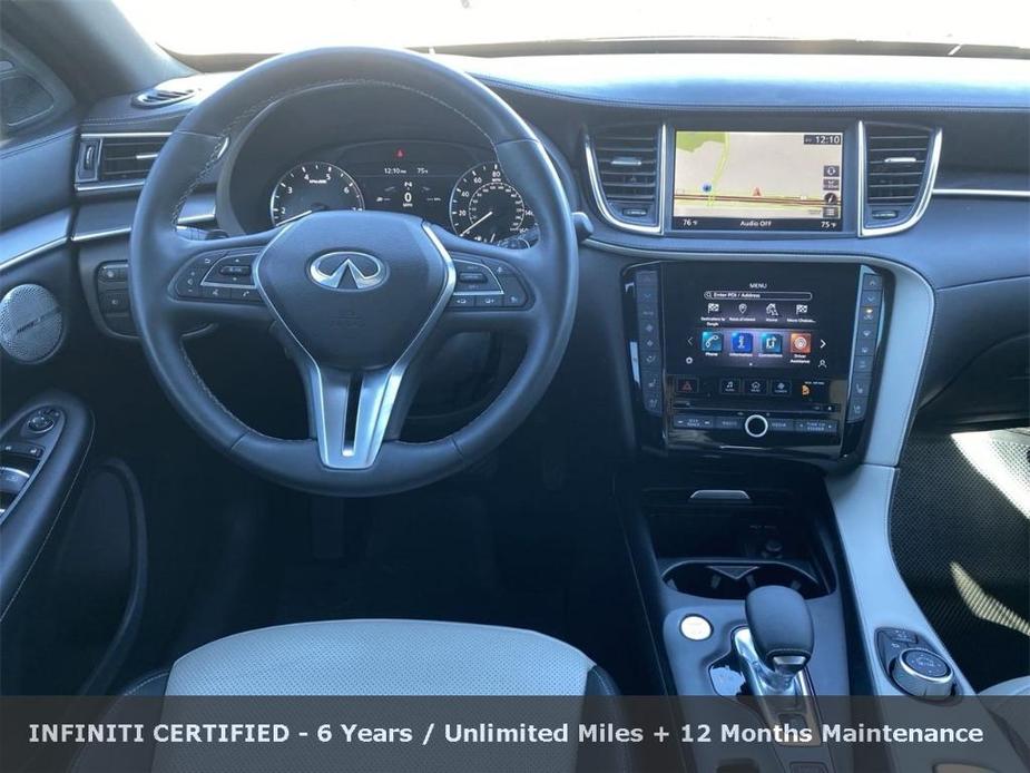 used 2022 INFINITI QX55 car, priced at $29,860