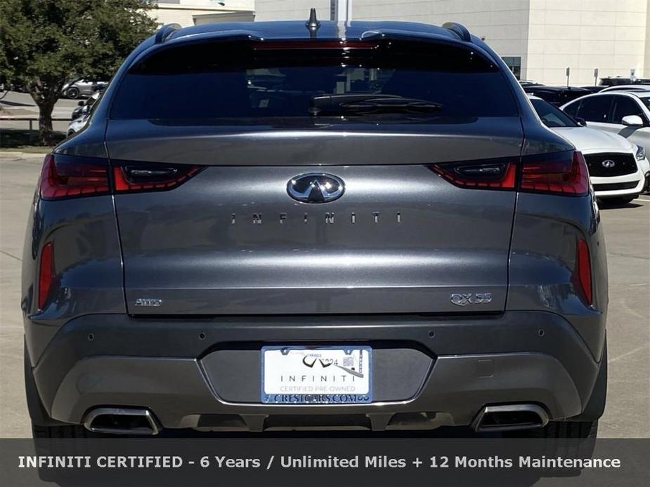 used 2022 INFINITI QX55 car, priced at $29,860