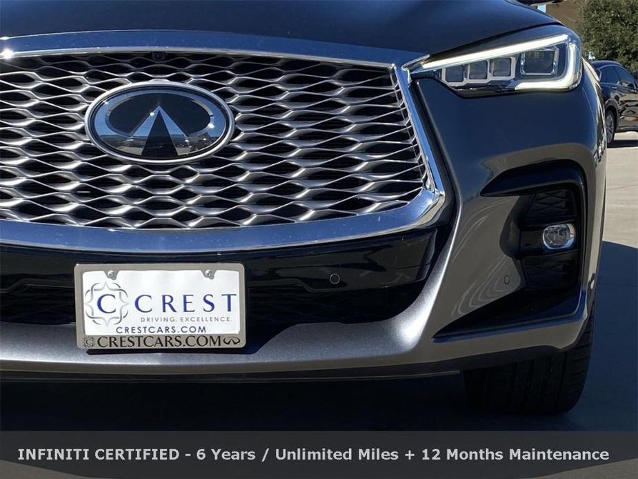 used 2022 INFINITI QX55 car, priced at $29,860