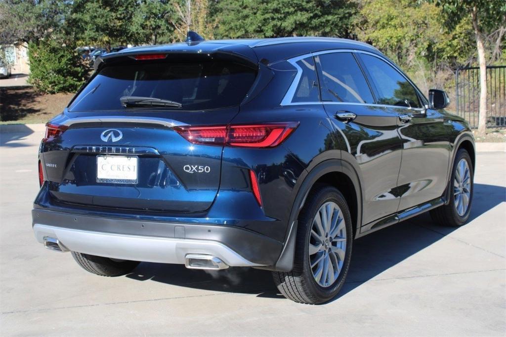 new 2024 INFINITI QX50 car, priced at $41,782