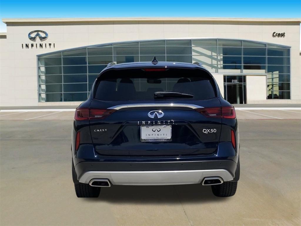 used 2024 INFINITI QX50 car, priced at $38,269