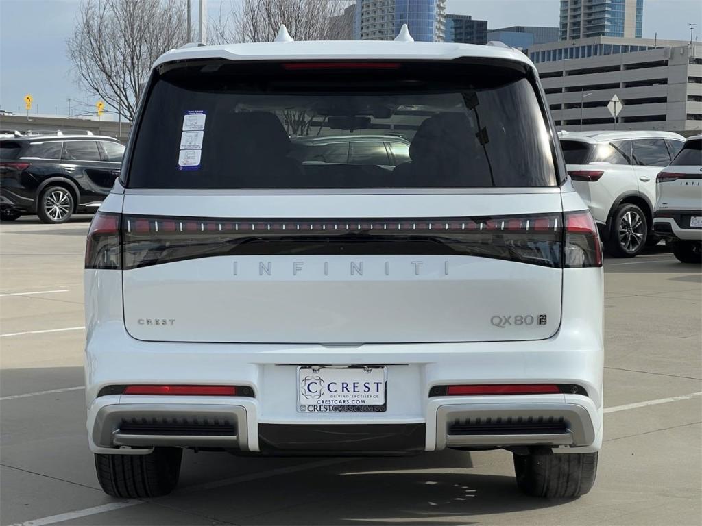 new 2025 INFINITI QX80 car, priced at $96,530