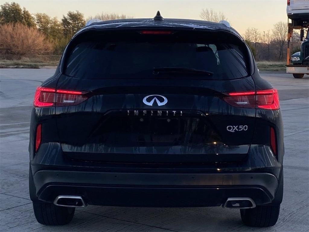 used 2022 INFINITI QX50 car, priced at $27,988