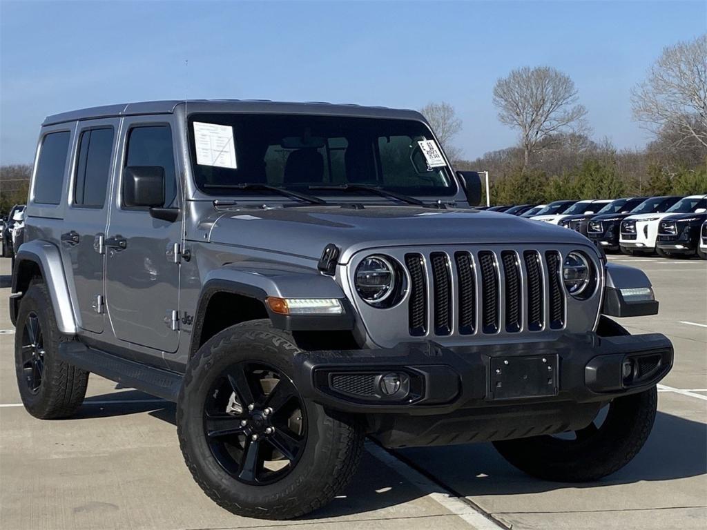 used 2021 Jeep Wrangler Unlimited car, priced at $34,988