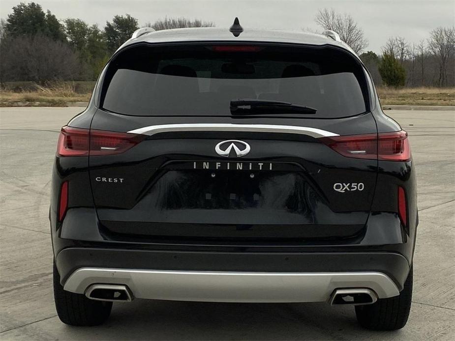 used 2022 INFINITI QX50 car, priced at $27,995