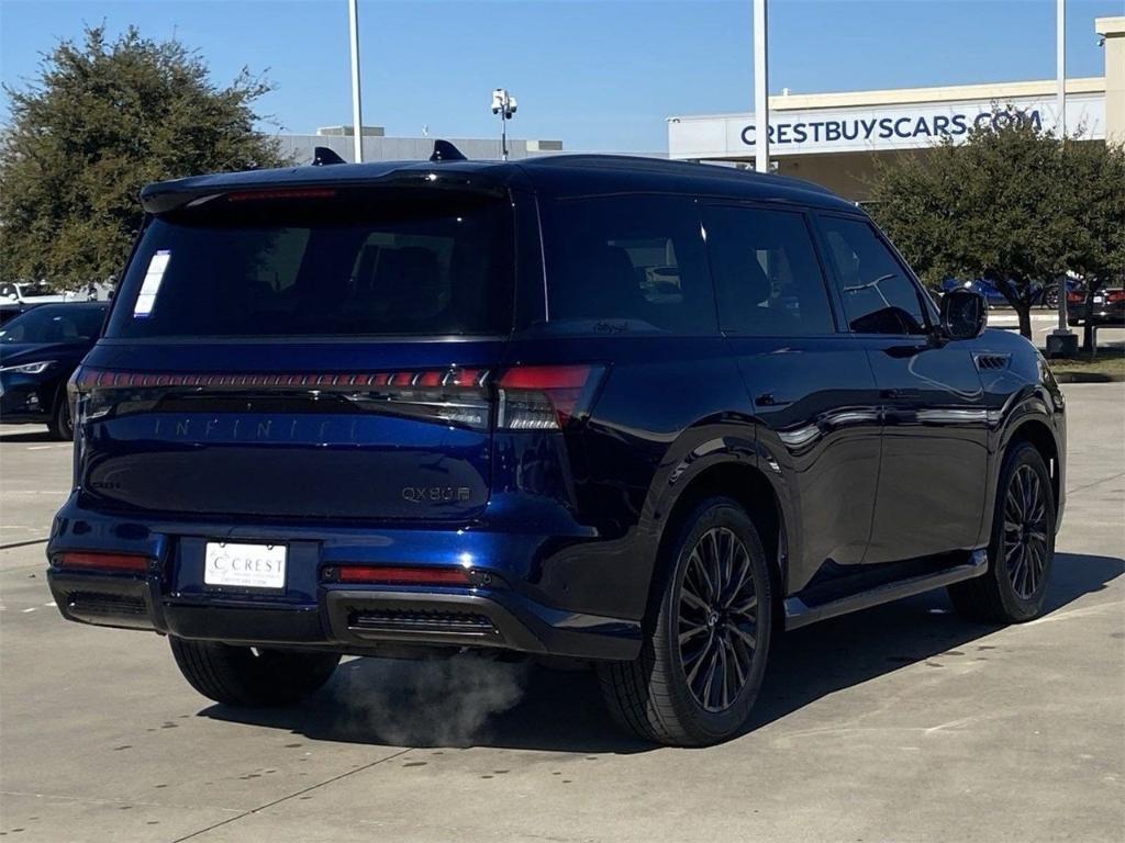 new 2025 INFINITI QX80 car, priced at $110,590