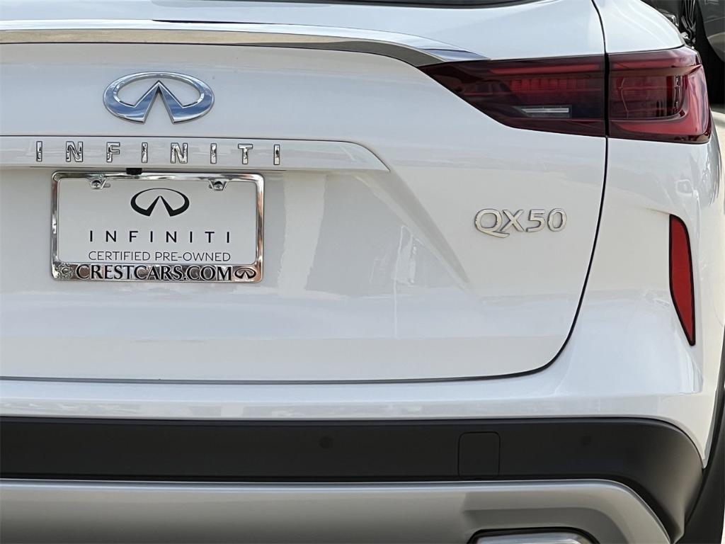 used 2025 INFINITI QX50 car, priced at $37,985