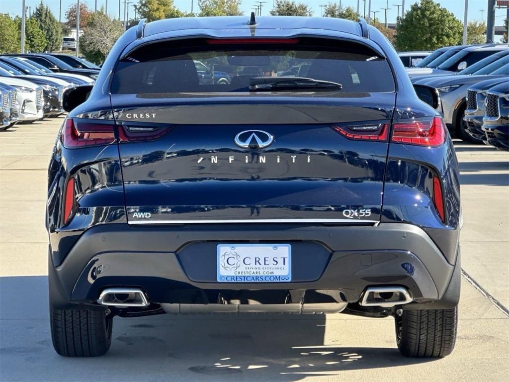 new 2025 INFINITI QX55 car, priced at $61,772