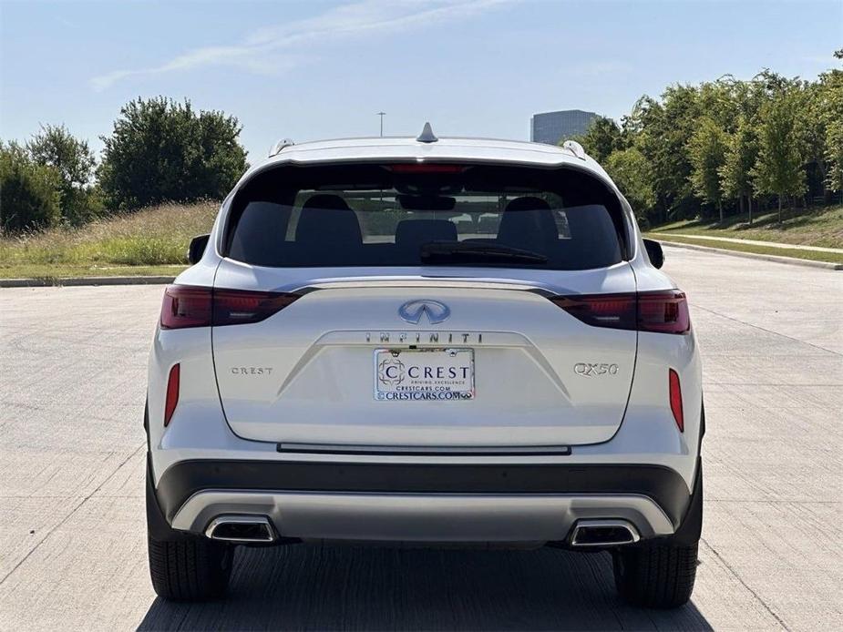 new 2024 INFINITI QX50 car, priced at $42,524