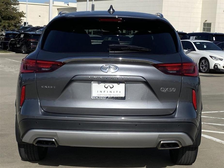 used 2021 INFINITI QX50 car, priced at $24,788