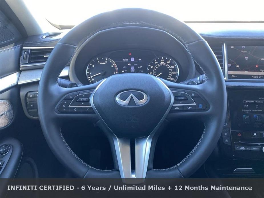 used 2021 INFINITI QX50 car, priced at $28,444