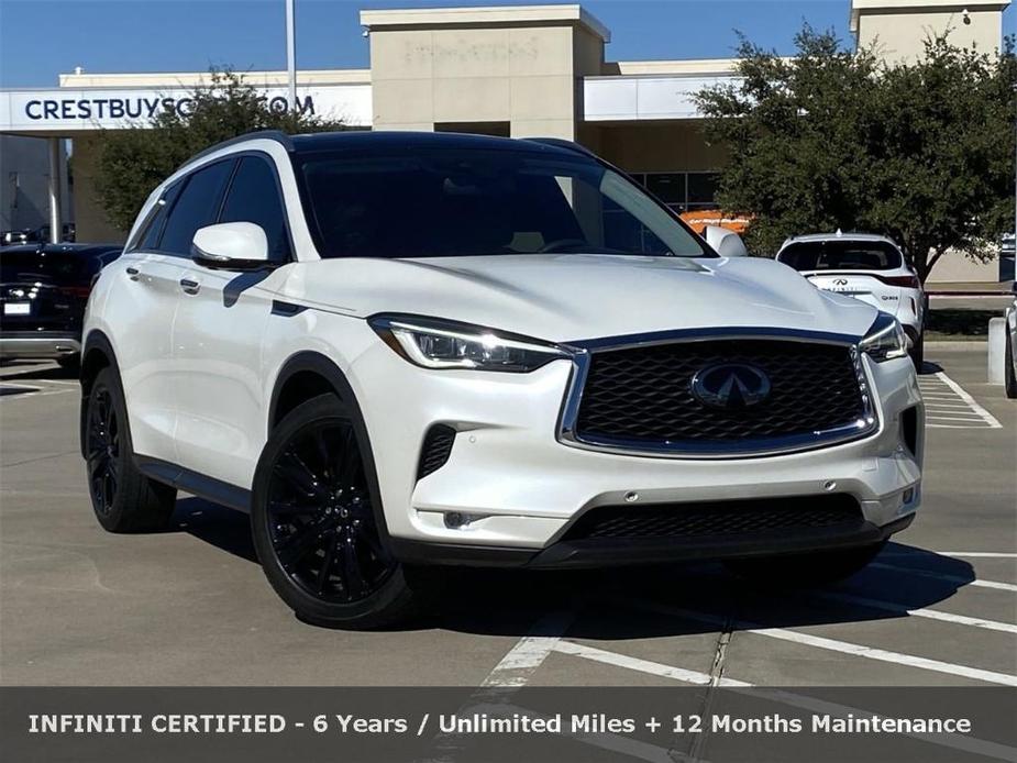 used 2021 INFINITI QX50 car, priced at $28,444