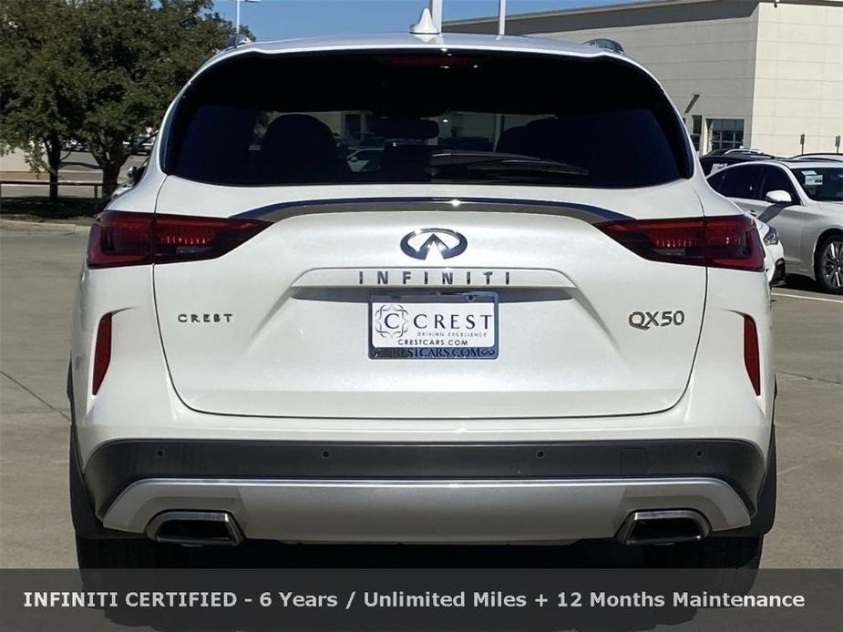 used 2021 INFINITI QX50 car, priced at $28,444