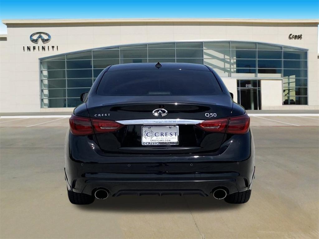 used 2022 INFINITI Q50 car, priced at $29,988