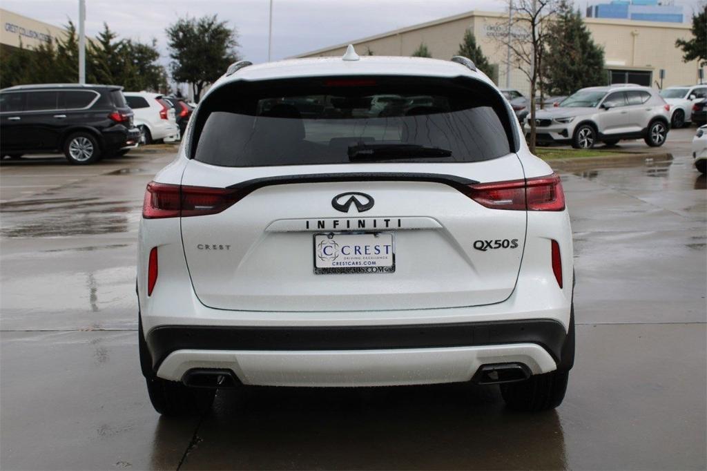 new 2024 INFINITI QX50 car, priced at $46,376