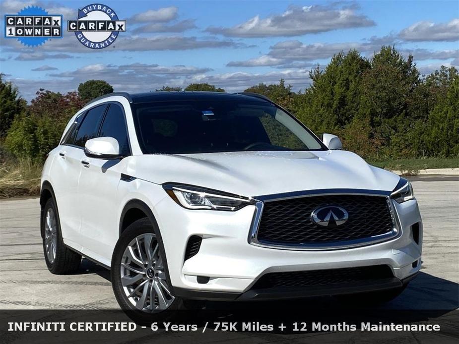 used 2024 INFINITI QX50 car, priced at $35,480