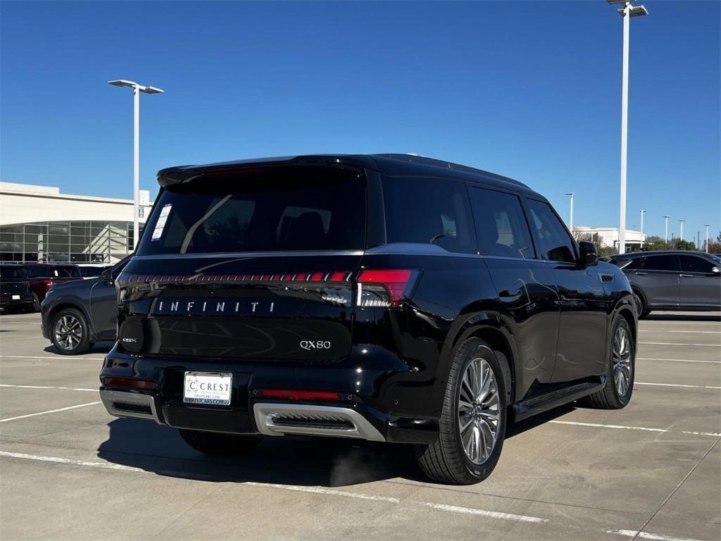 new 2025 INFINITI QX80 car, priced at $92,100