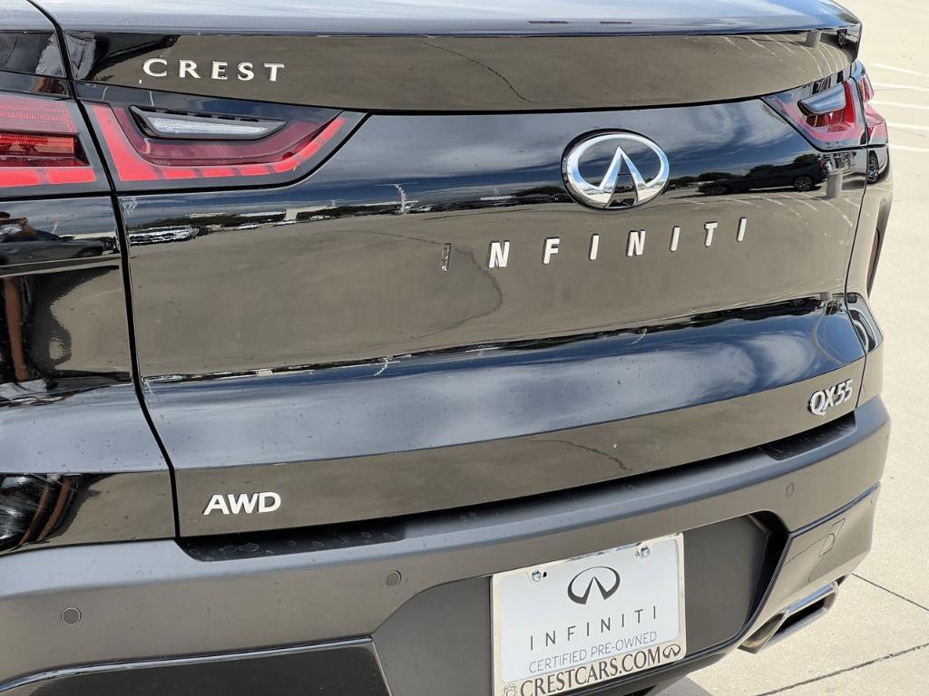 used 2025 INFINITI QX55 car, priced at $42,485