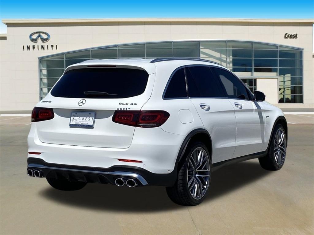 used 2021 Mercedes-Benz AMG GLC 43 car, priced at $42,488