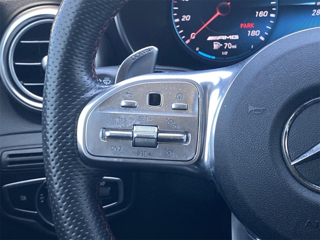 used 2021 Mercedes-Benz AMG GLC 43 car, priced at $42,488