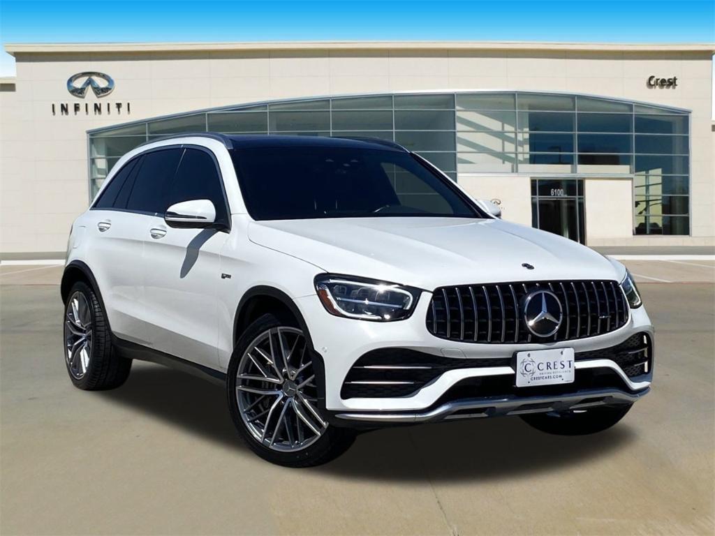 used 2021 Mercedes-Benz AMG GLC 43 car, priced at $42,488