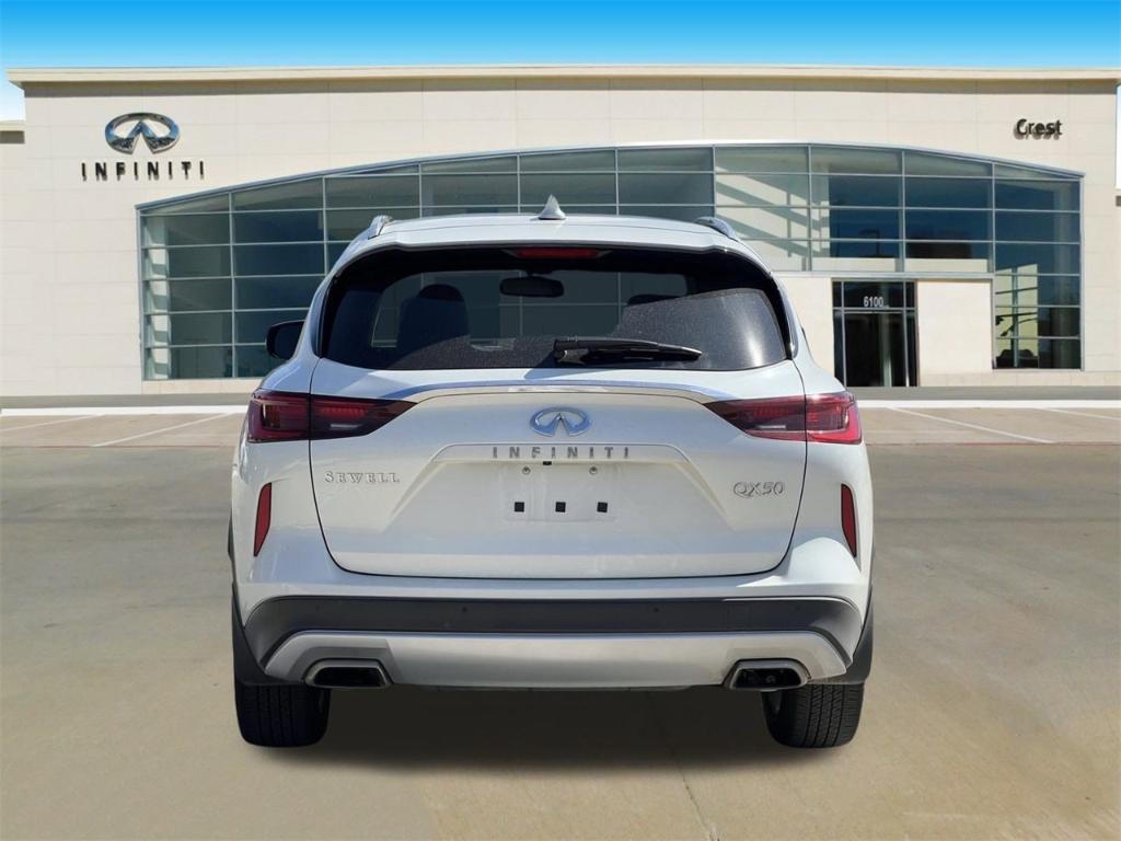 used 2021 INFINITI QX50 car, priced at $22,985
