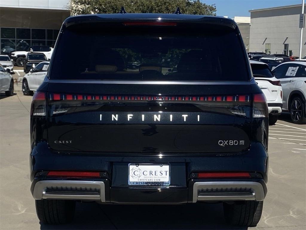 new 2025 INFINITI QX80 car, priced at $105,840