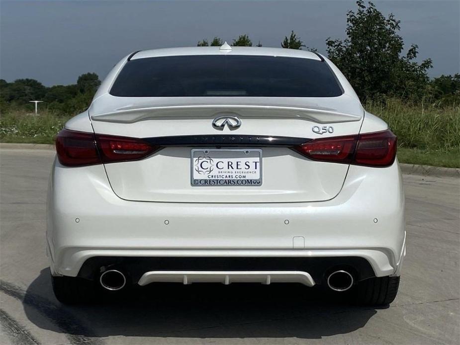 new 2024 INFINITI Q50 car, priced at $49,924