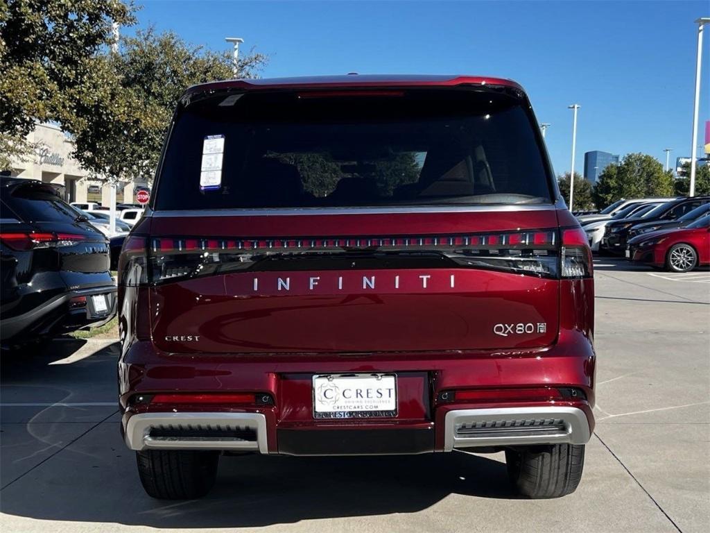 new 2025 INFINITI QX80 car, priced at $92,387