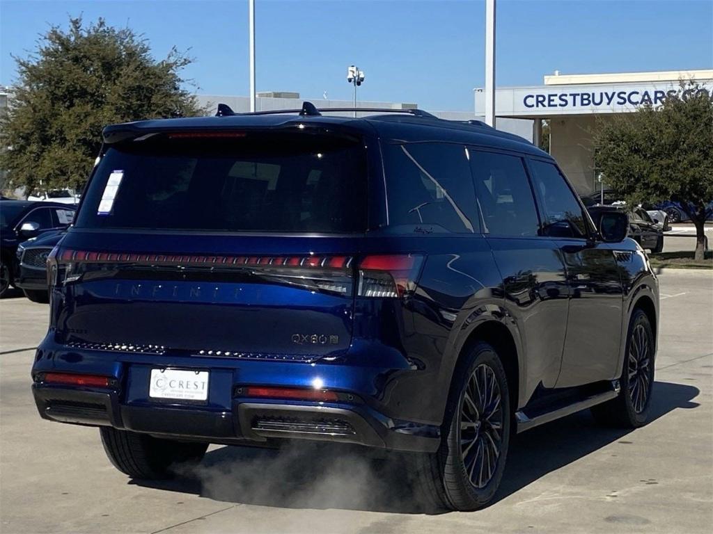 new 2025 INFINITI QX80 car, priced at $115,490