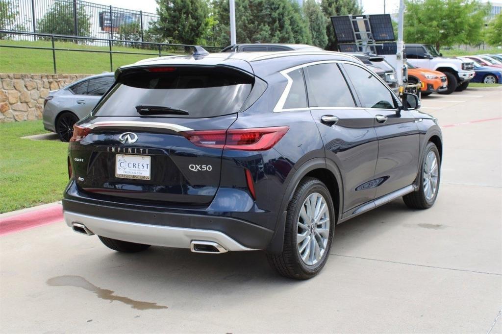 new 2024 INFINITI QX50 car, priced at $42,537