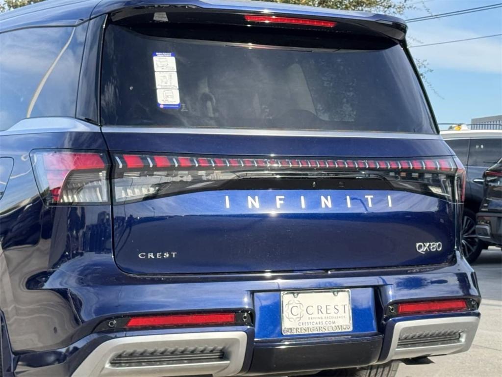 new 2025 INFINITI QX80 car, priced at $93,990