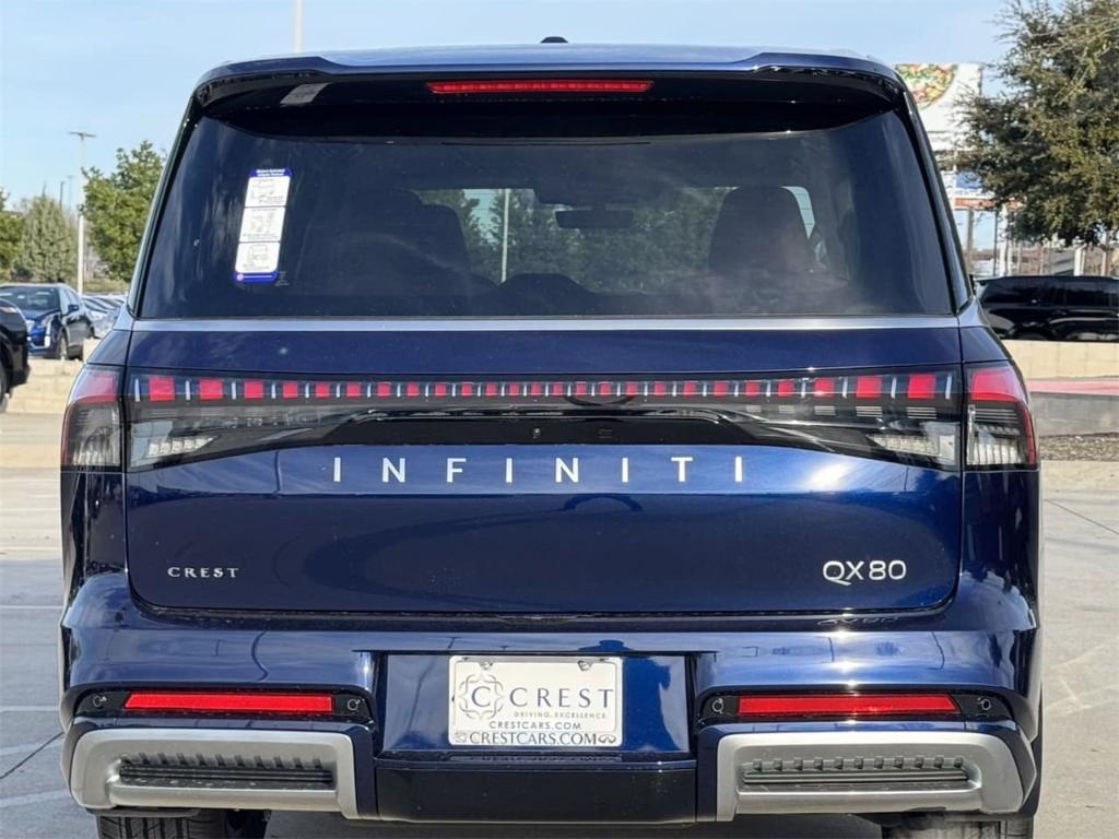 new 2025 INFINITI QX80 car, priced at $93,990