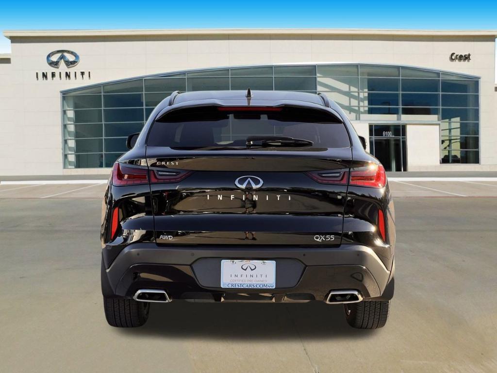 used 2025 INFINITI QX55 car, priced at $42,485
