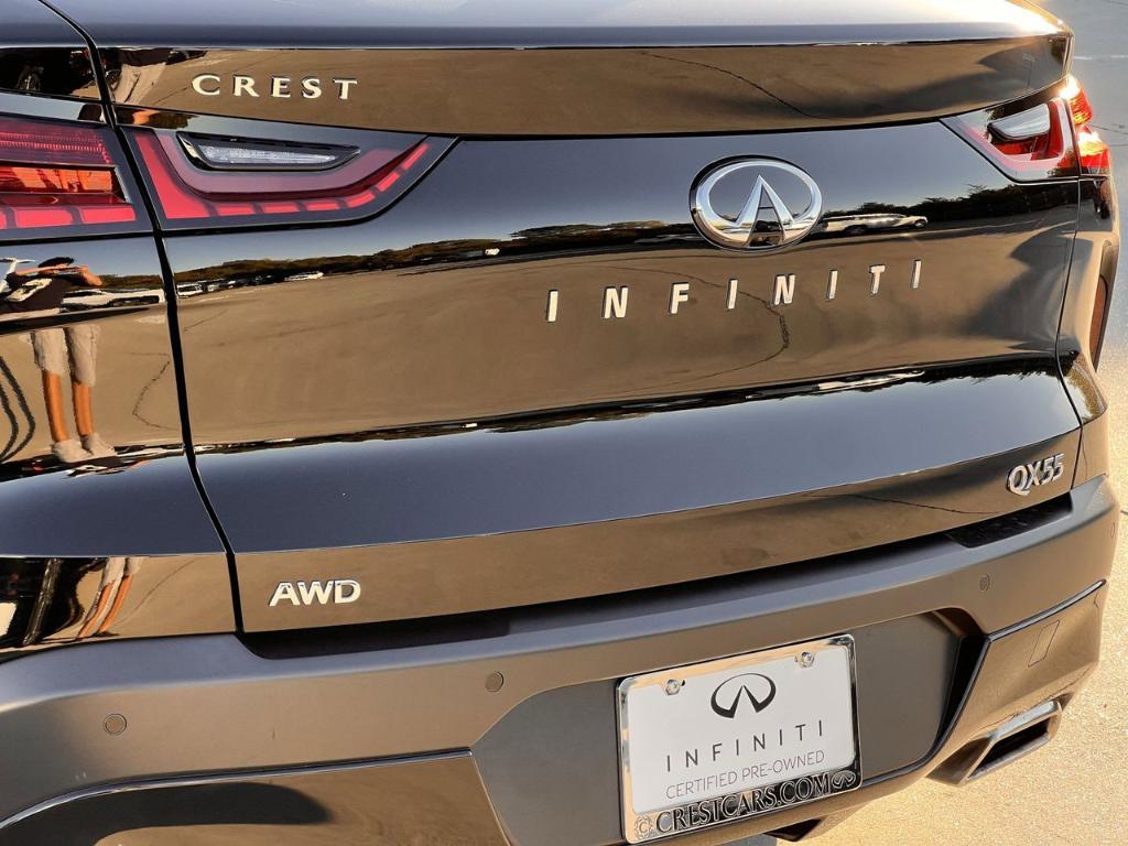 used 2025 INFINITI QX55 car, priced at $42,485